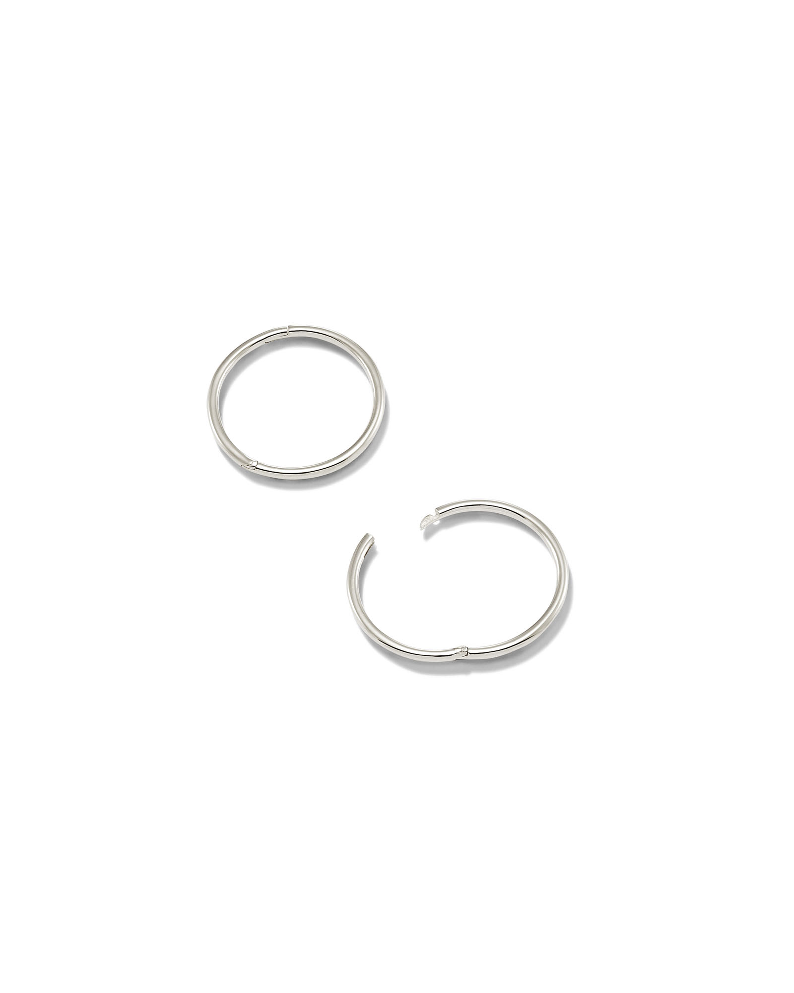 Kendra Scott Keeley 16mm Huggie Earrings in | Sterling Silver