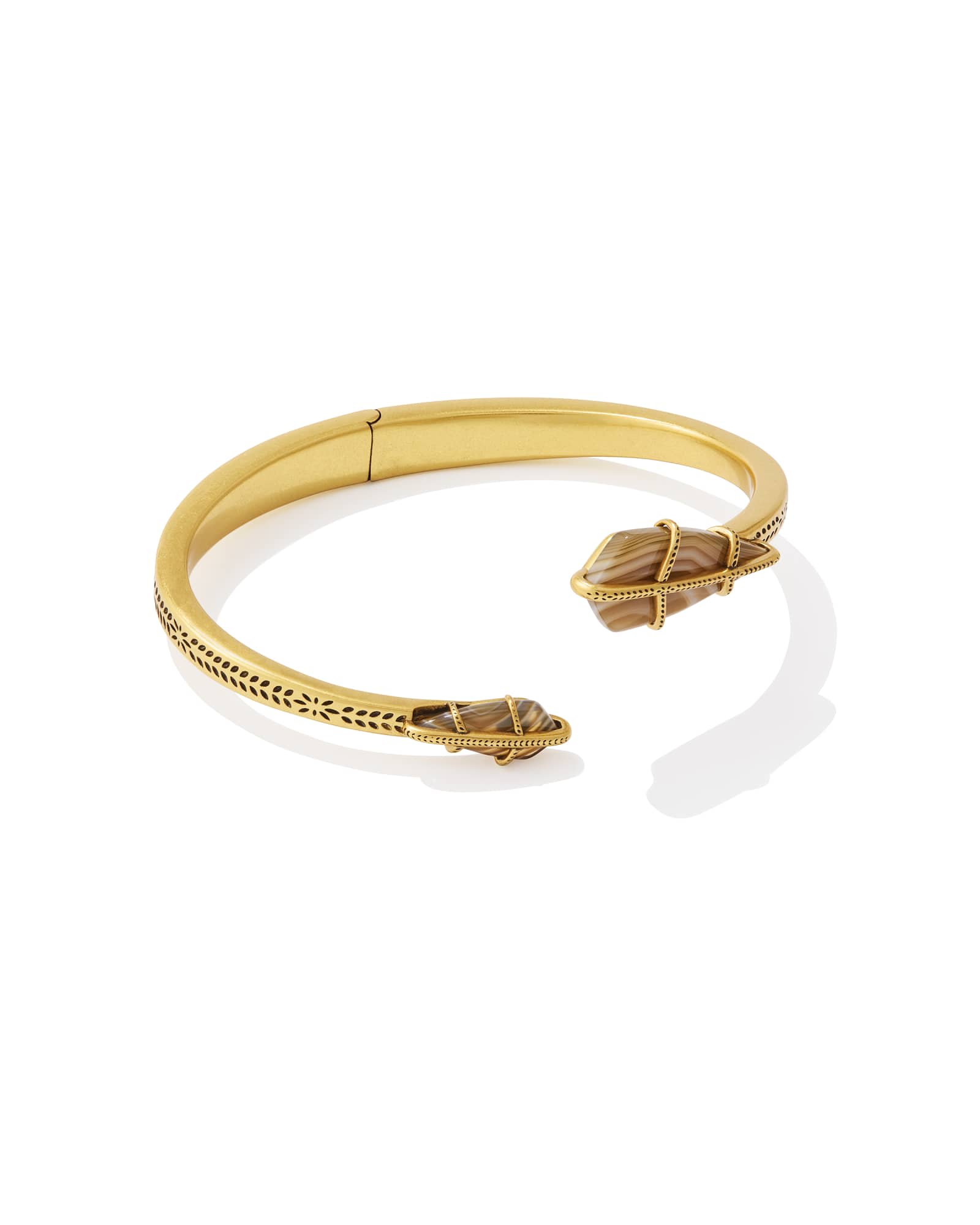 Trinity Vintage Gold Cuff Bracelet