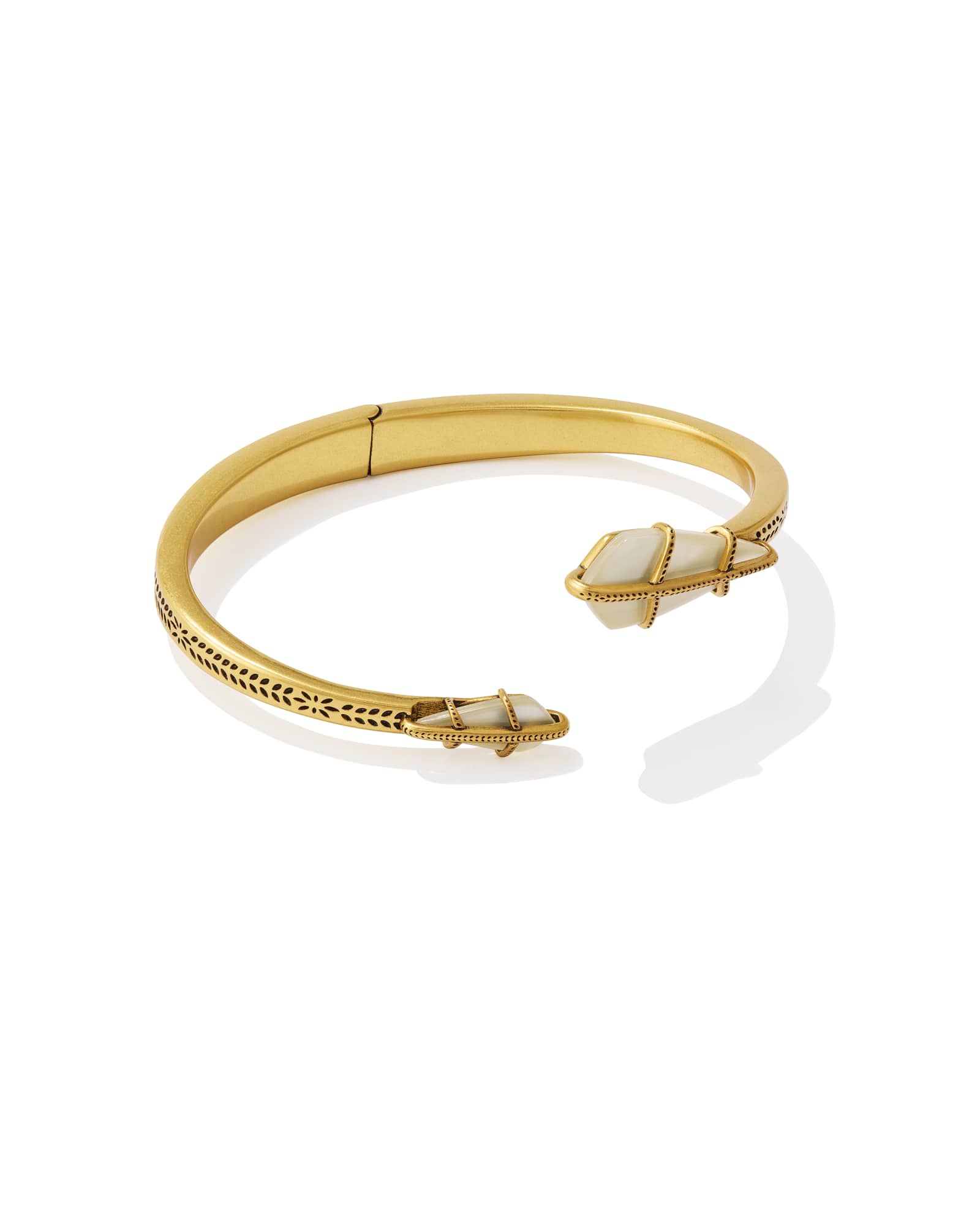 Trinity Vintage Gold Cuff Bracelet