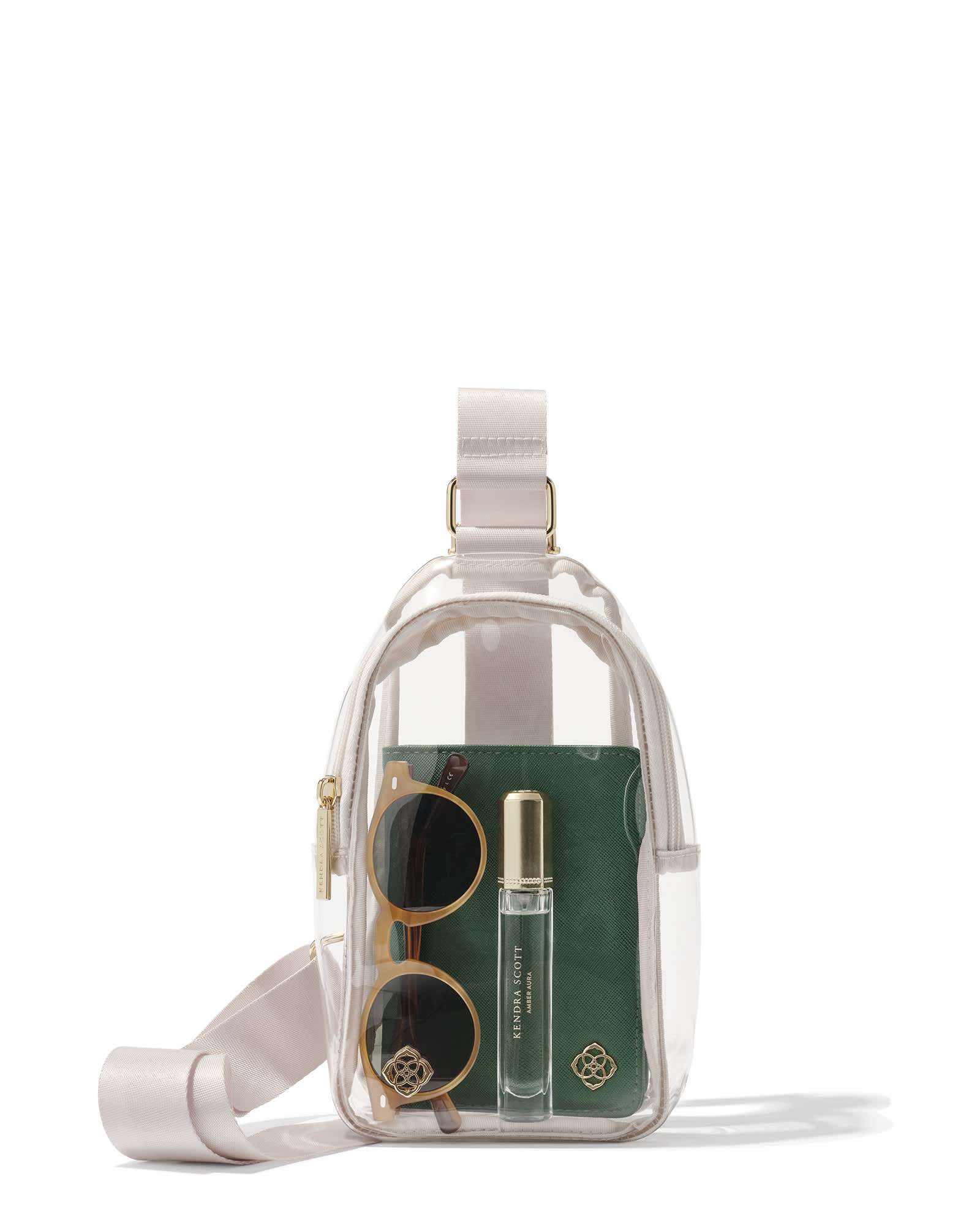 Kendra Scott Clear Sling Bag | Pu (Polyurethane)