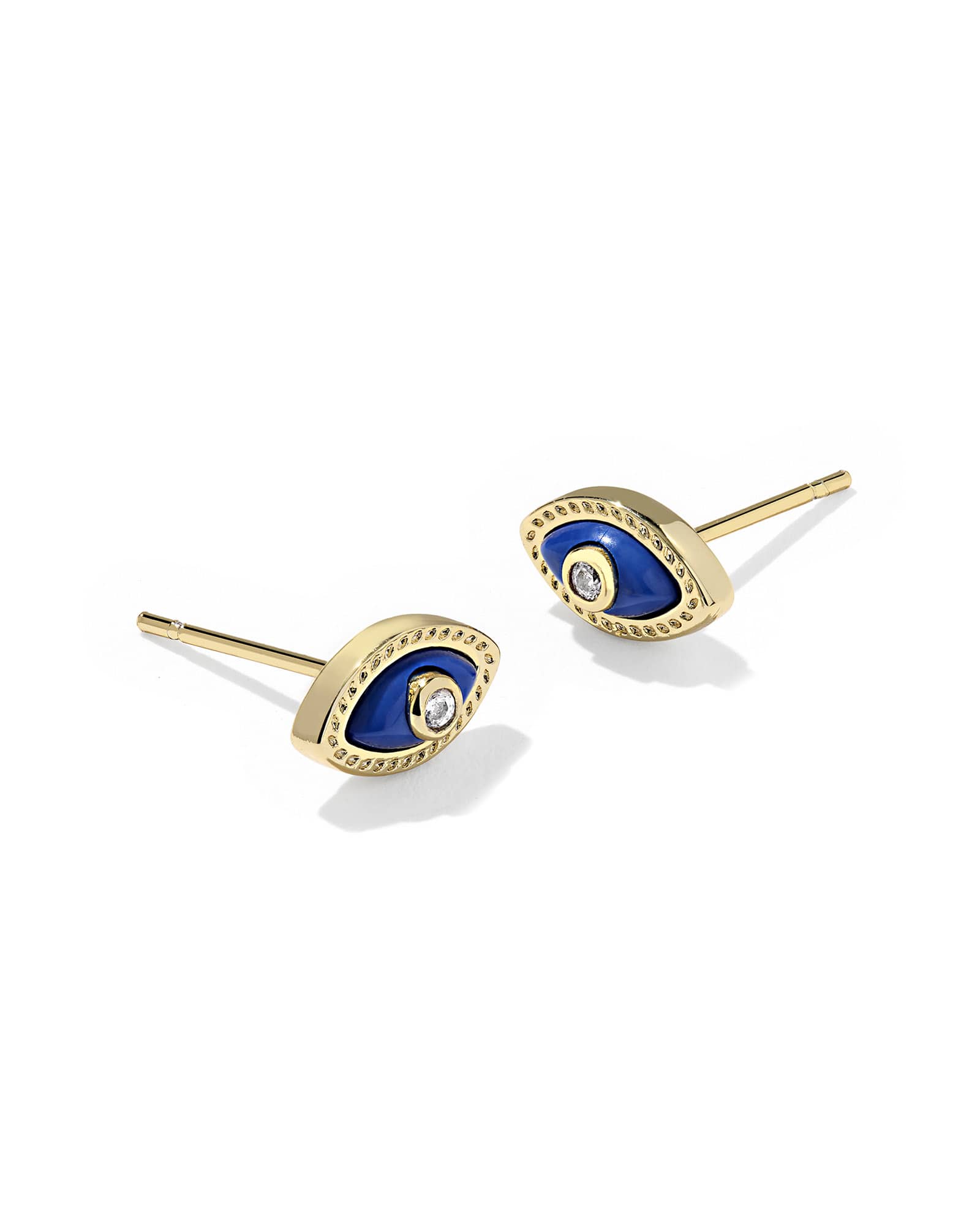 Kendra Scott Mini Eye Gold Stud Earrings | Magnesite