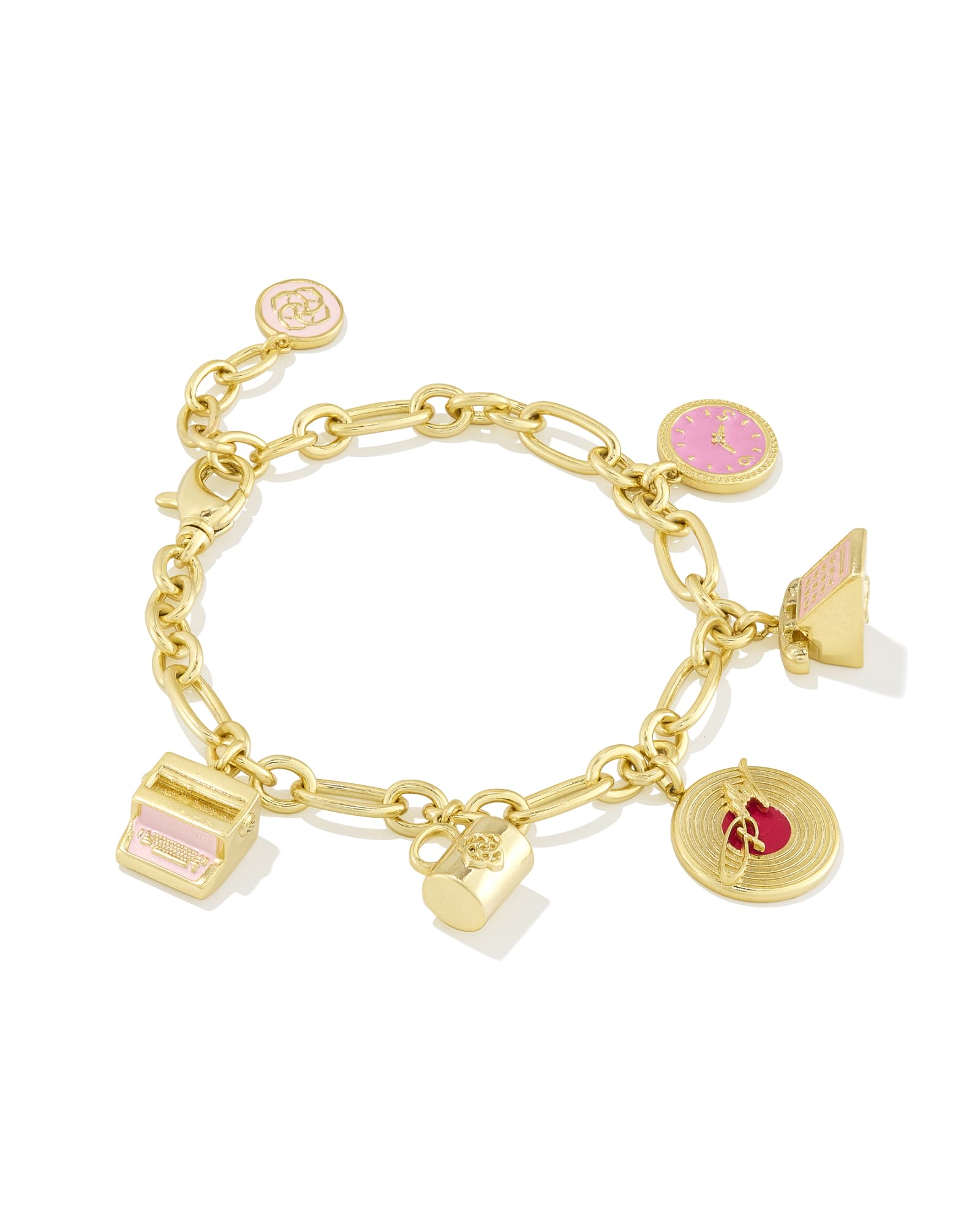 Dolly Parton x Kendra Scott Gold Charm Bracelet