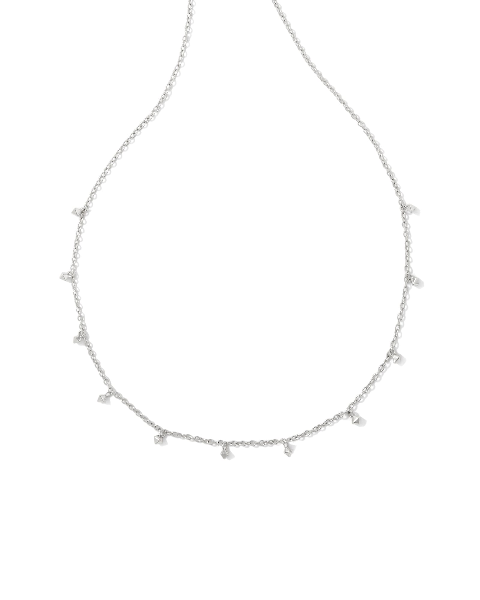 Kendra Scott Henry Strand Necklace in Silver | Metal