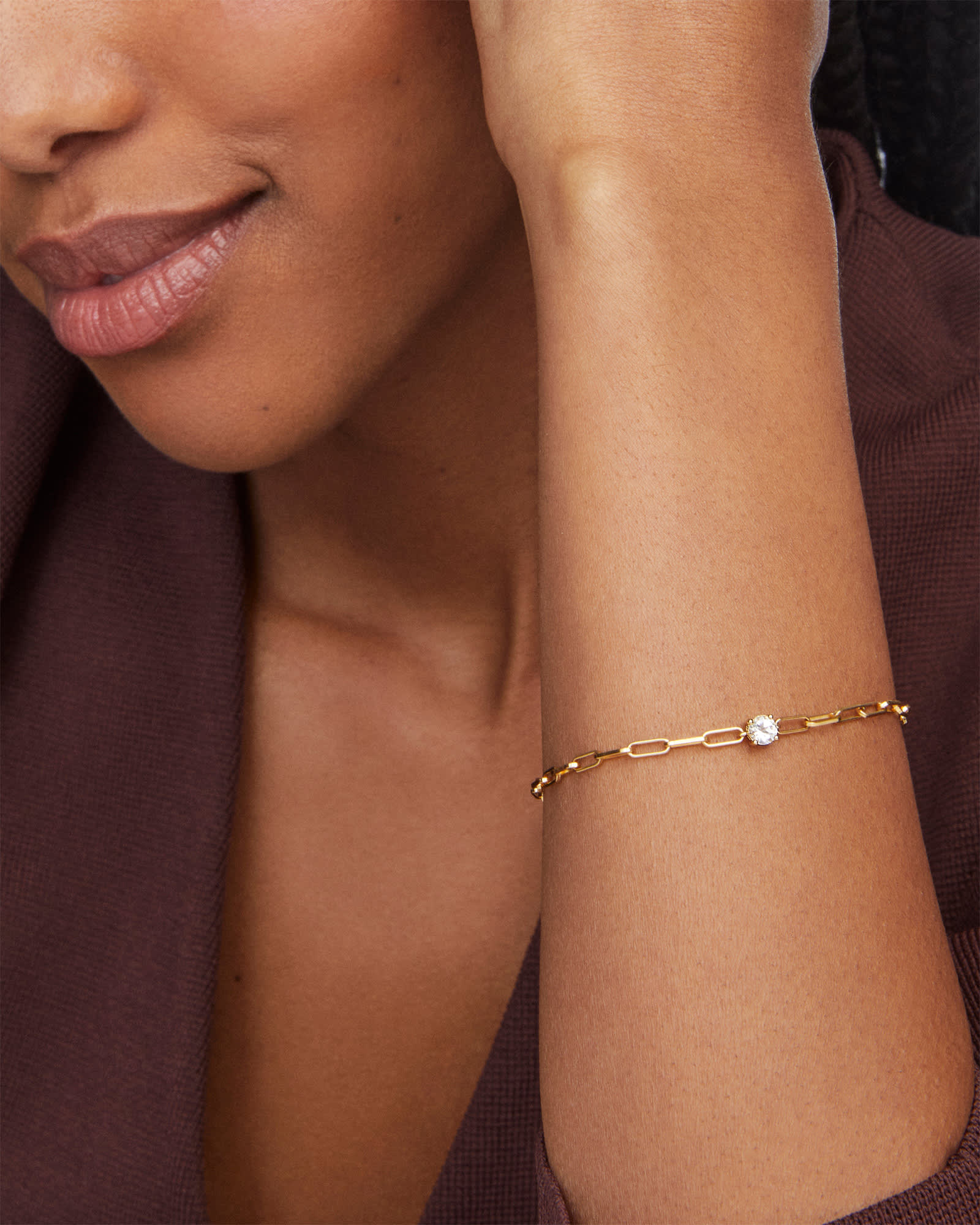 Kendra-Scott-Virgina-Paperclip-Bracelet-White-Topaz-Gold-Vermeil-01