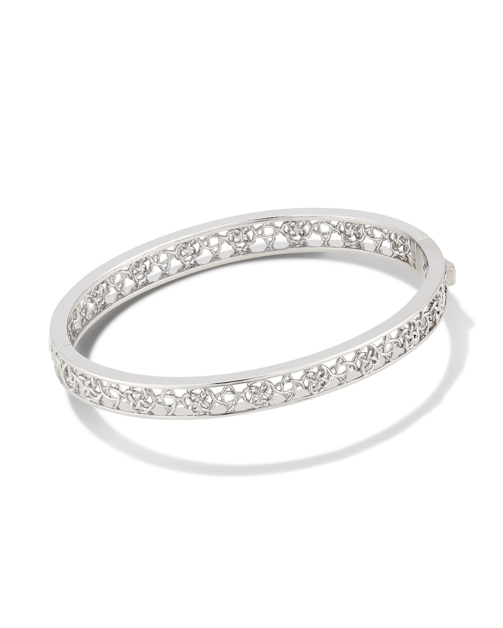 Kendra Scott Kelly Bangle Bracelet in Silver | Metal