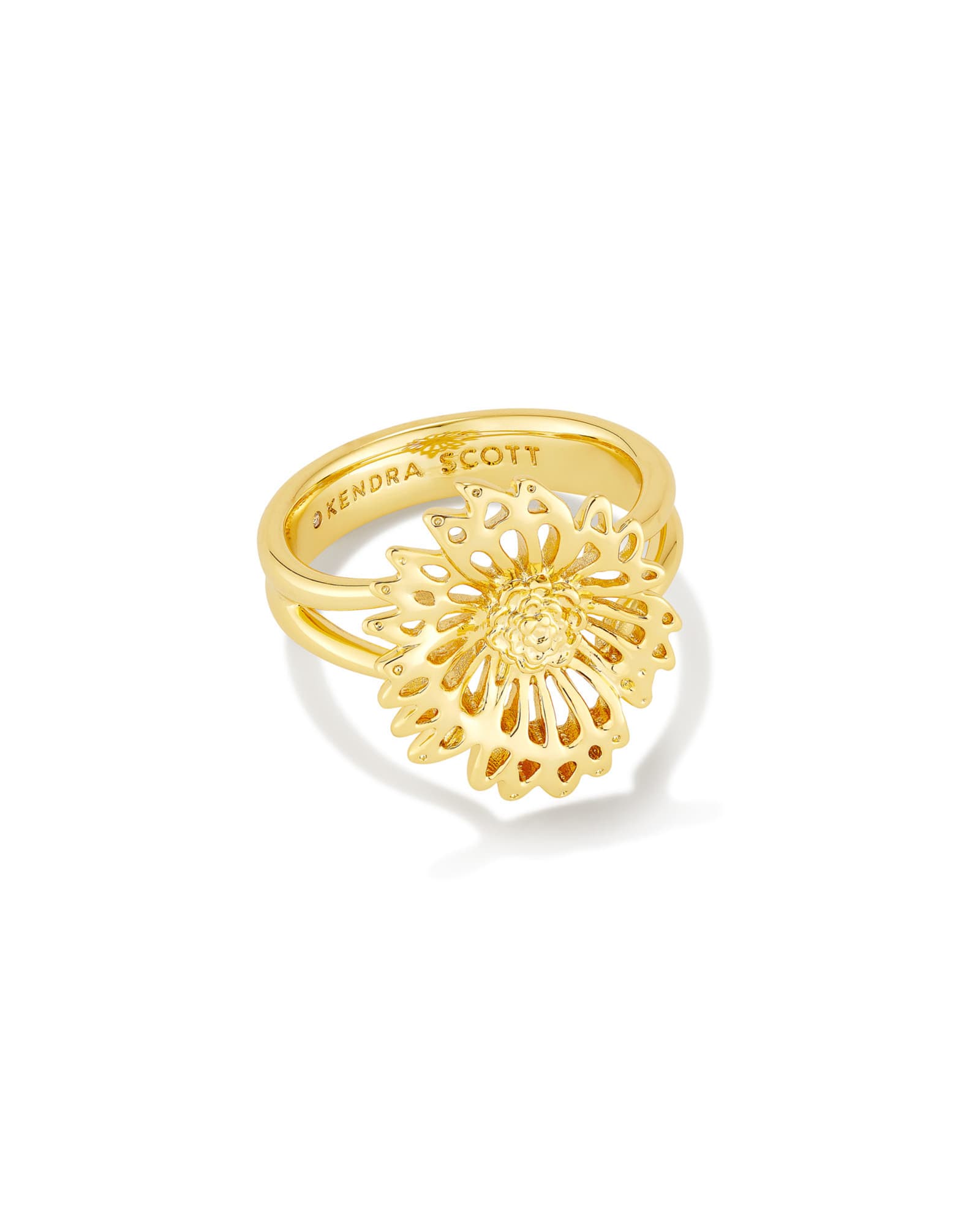 Kendra Scott Brielle Band Ring in Gold | Plated Brass