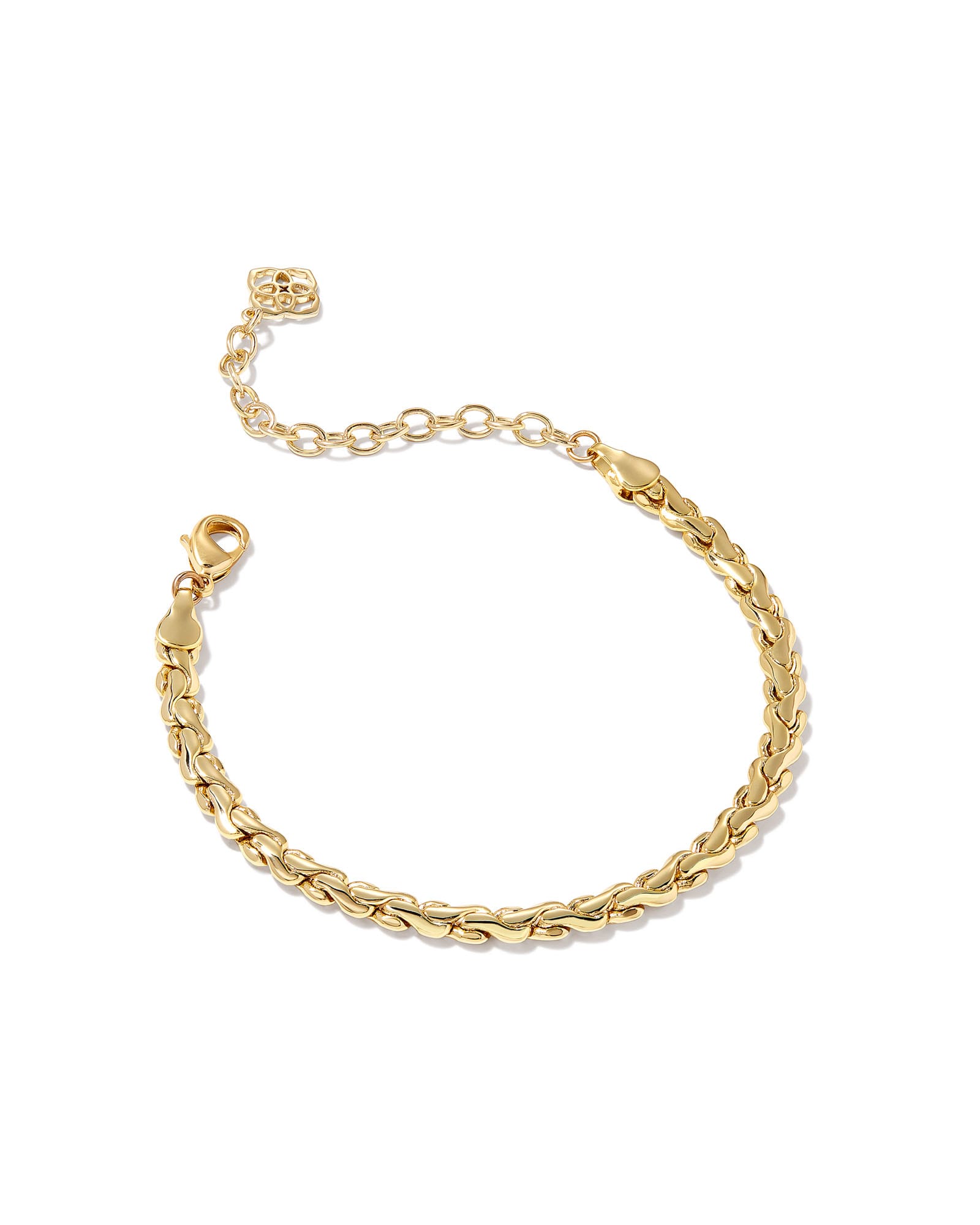 Three's A Party Chain Bracelet Gold
