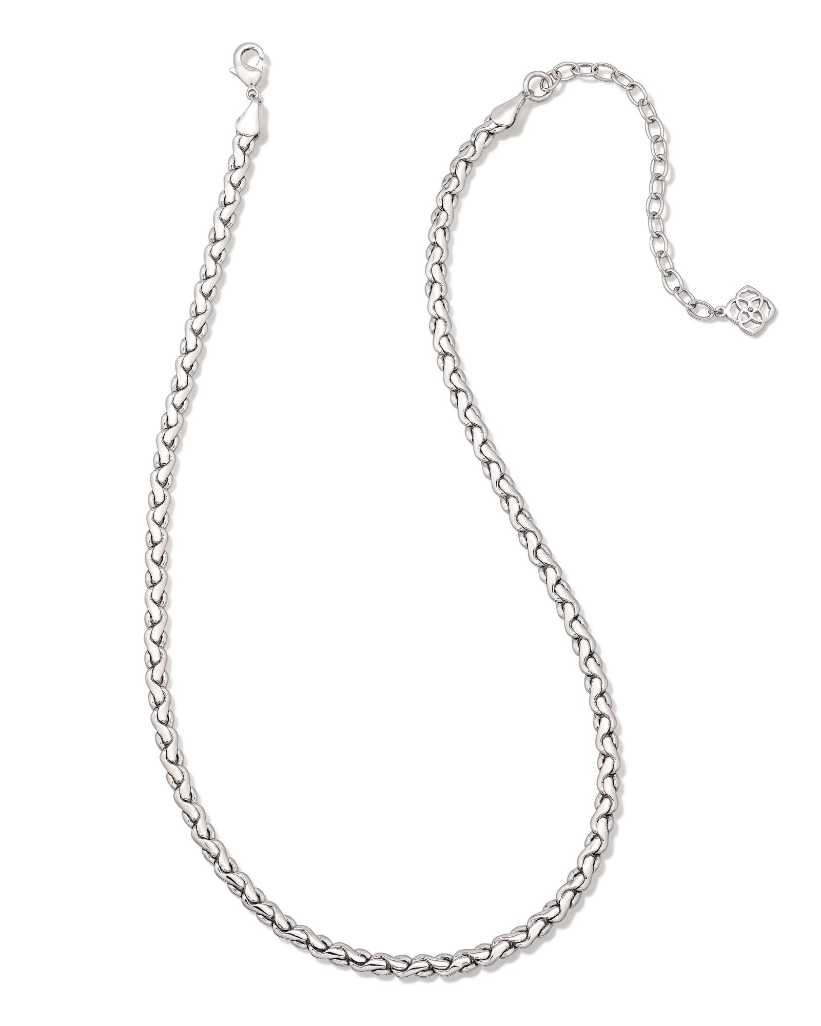 Kendra Scott Brielle Chain Necklace in Silver | Metal