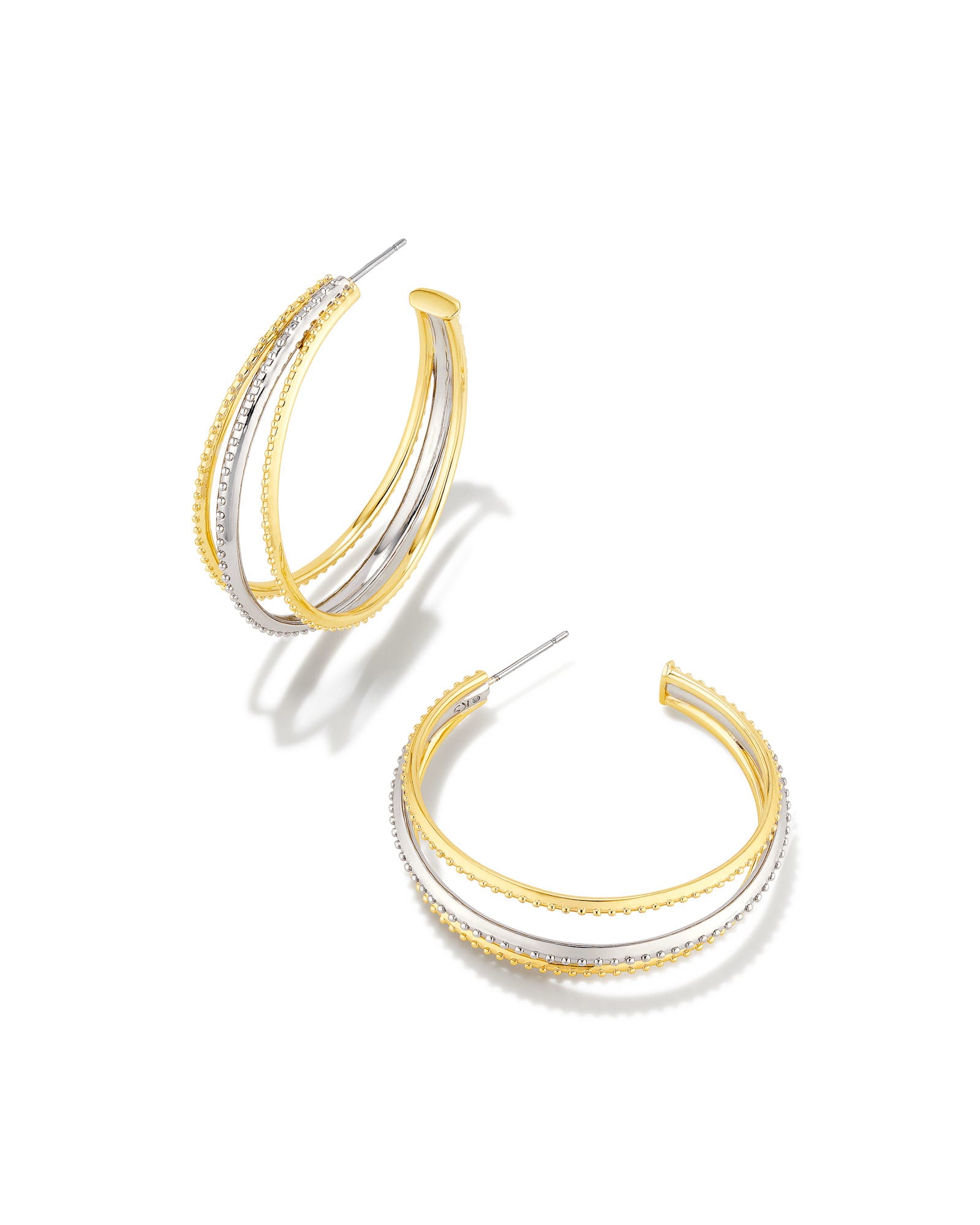 Colette Hoop Earrings in Gold