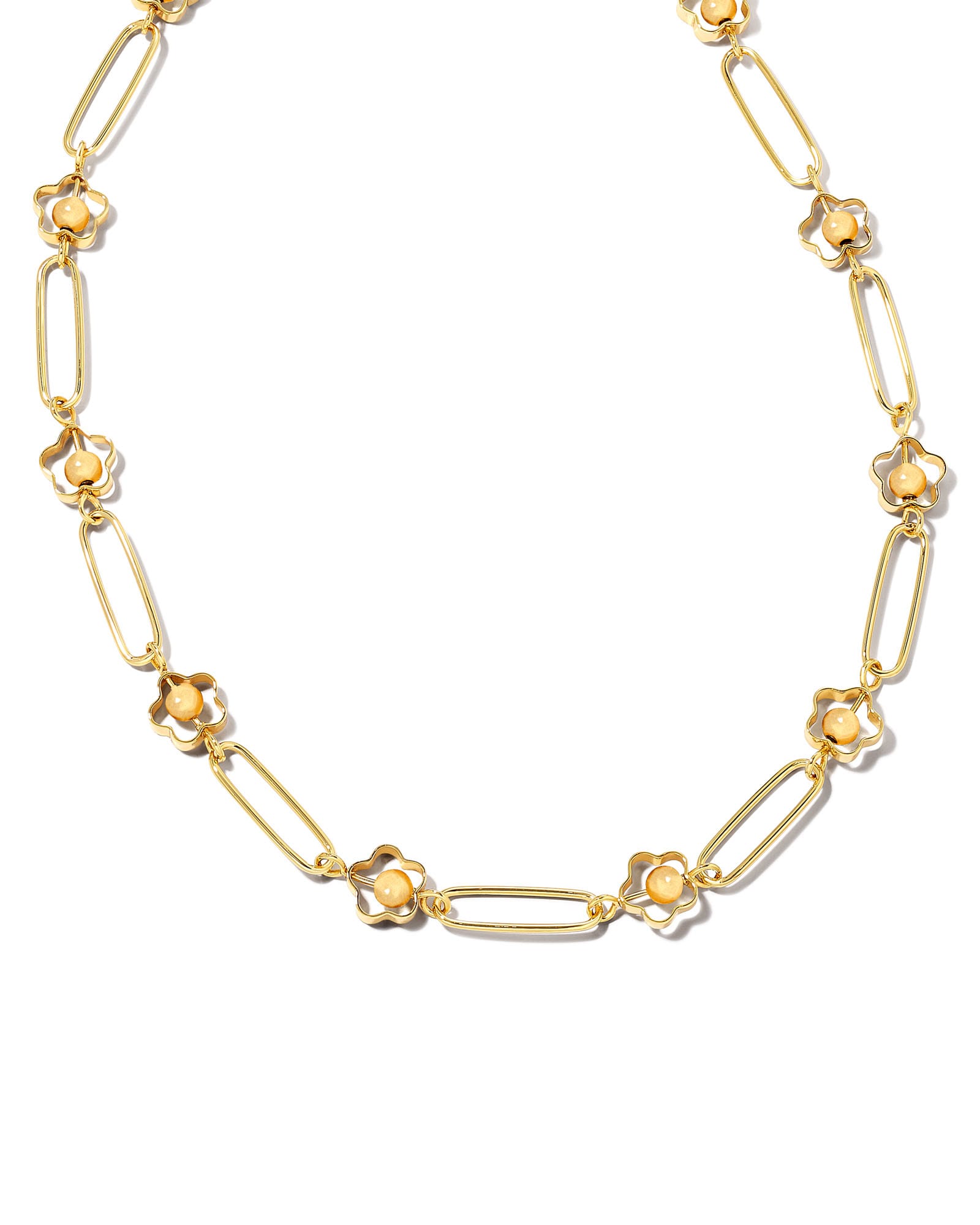 Kendra Scott Susie Link and Chain Necklace in Gold | Plated Brass