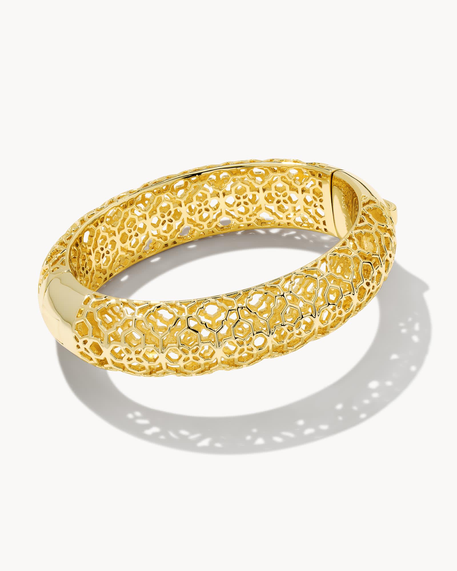 Kendra Scott Abbie Statement Bracelet in Gold | Plated Brass