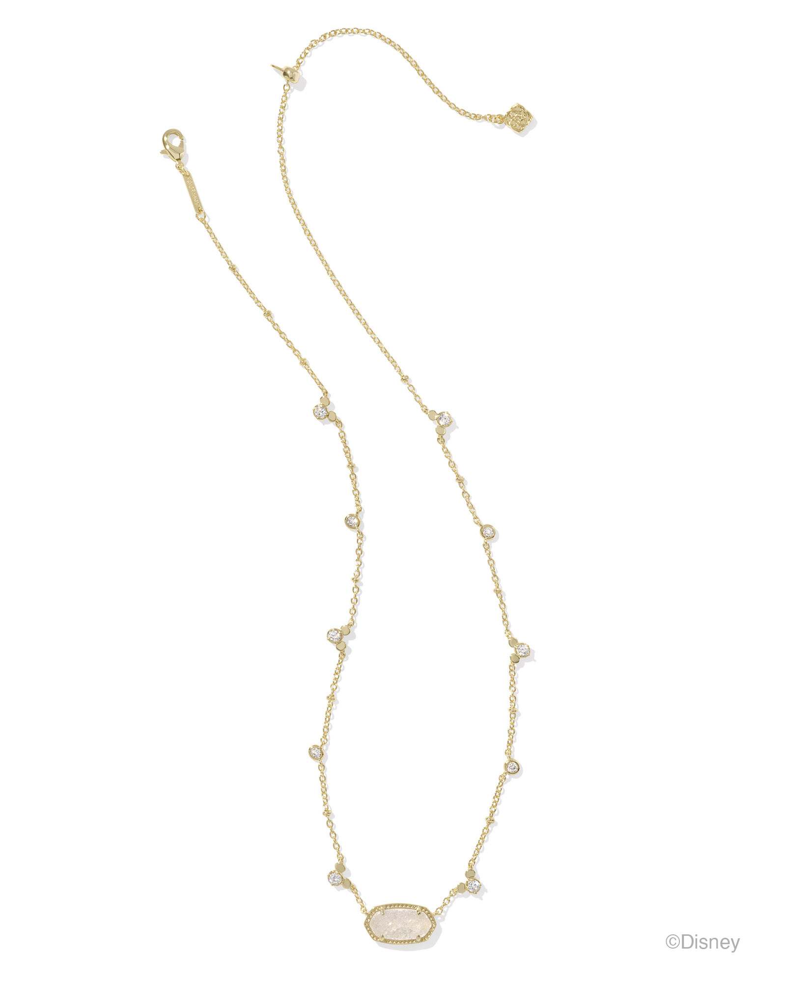 Kendra-Scott-Mickey-Mouse-%20Elisa-Short-Pendant-Necklace-Gold-iridescent-Drusy-00