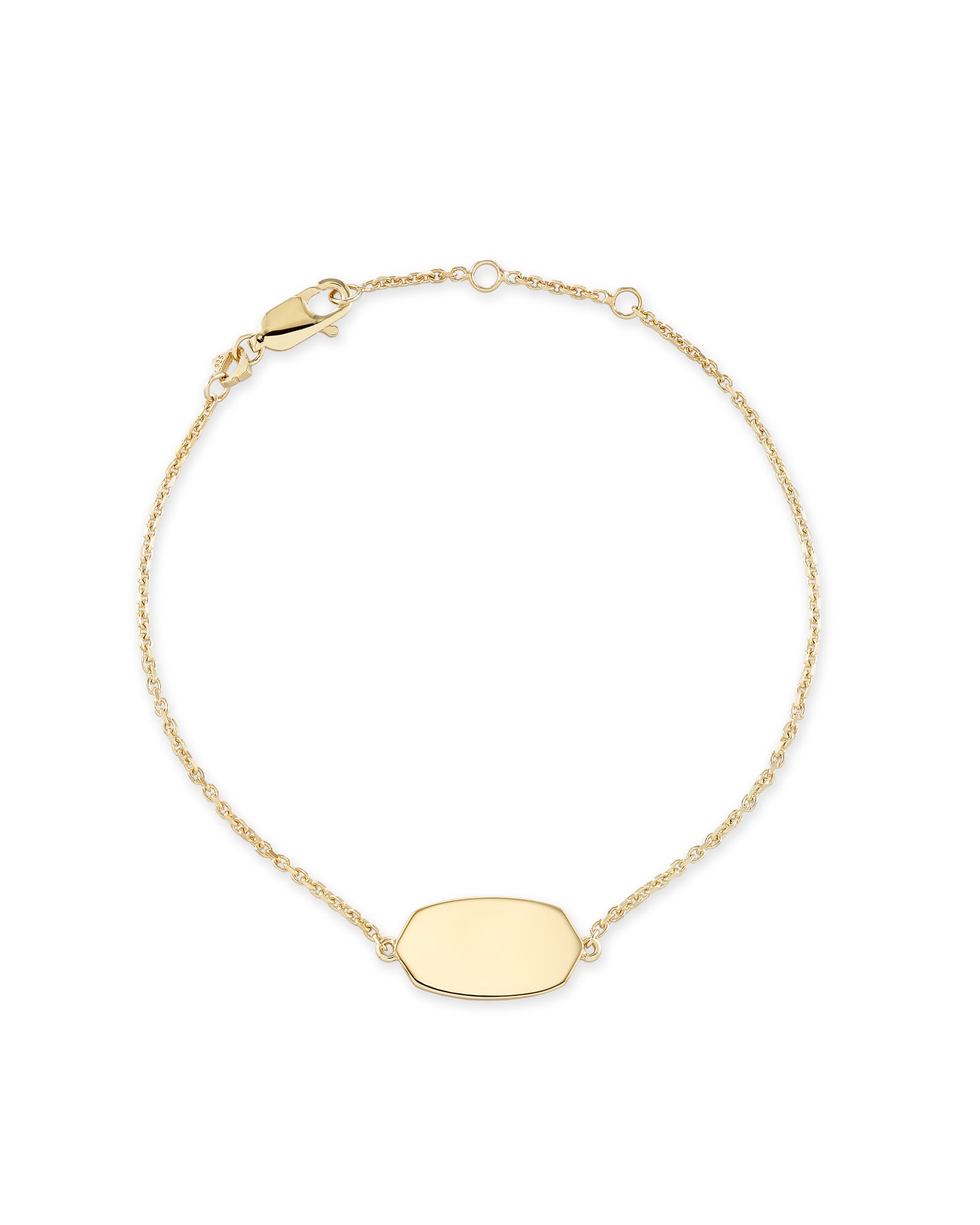 Kendra Scott Elaina Delicate Chain Bracelet in 18k Gold Vermeil | Metal