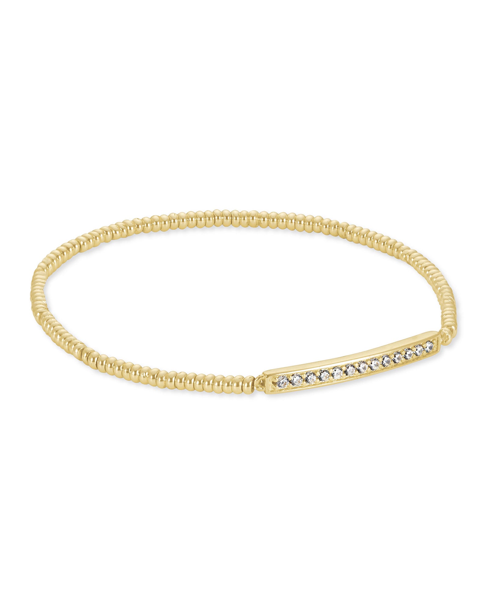 Kendra Scott Addison Stretch Bracelet in Gold | Metal