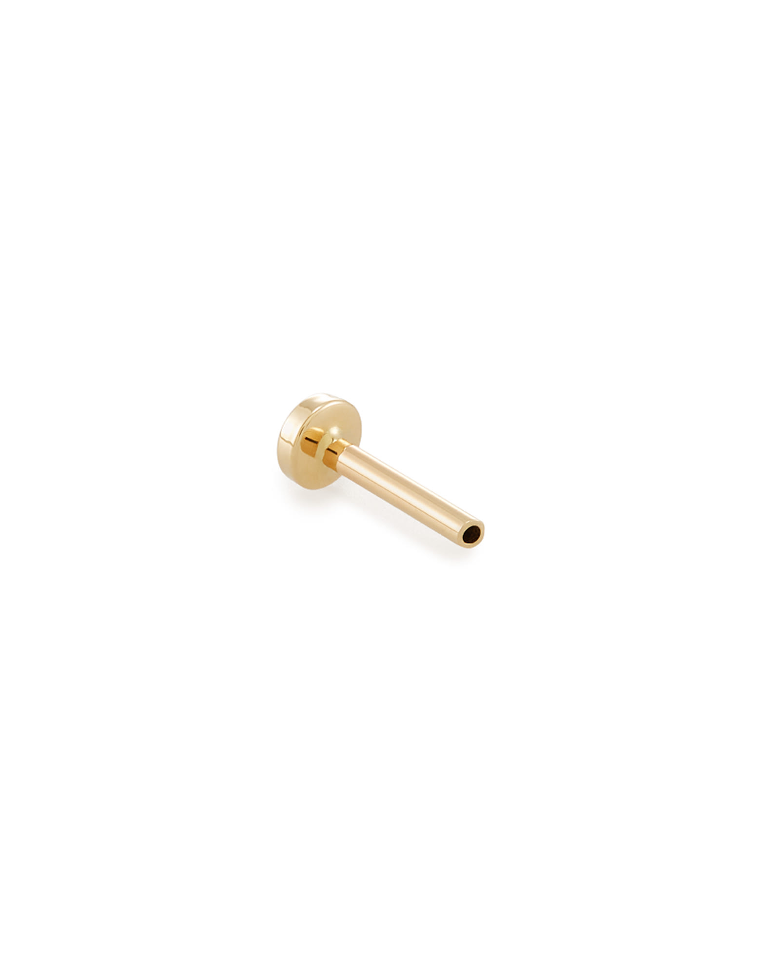 Kendra Scott 10mm Single Stud Earring Push Back in | 14K Yellow Gold