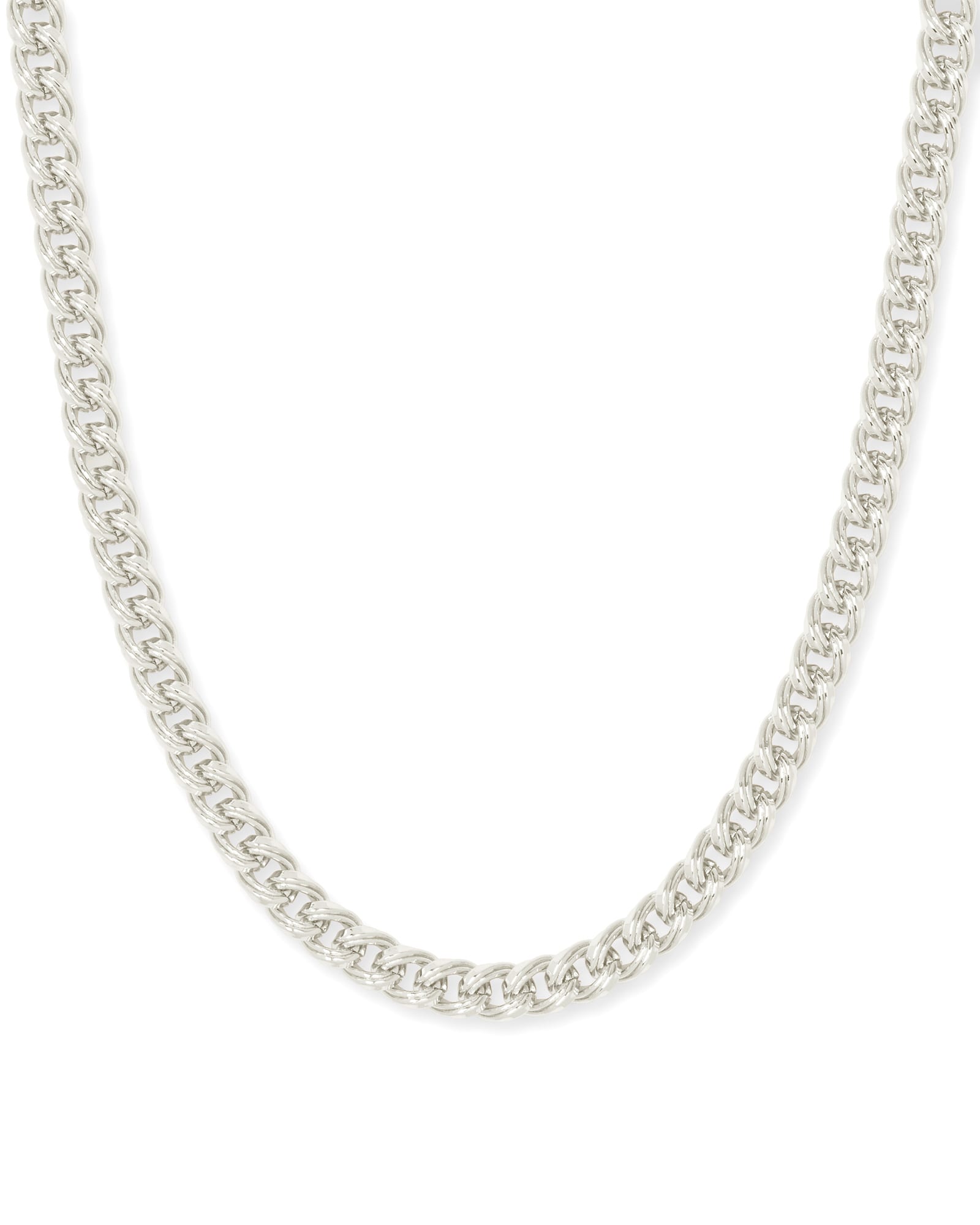 Kendra Scott Vincent Chain Necklace in Silver | Metal