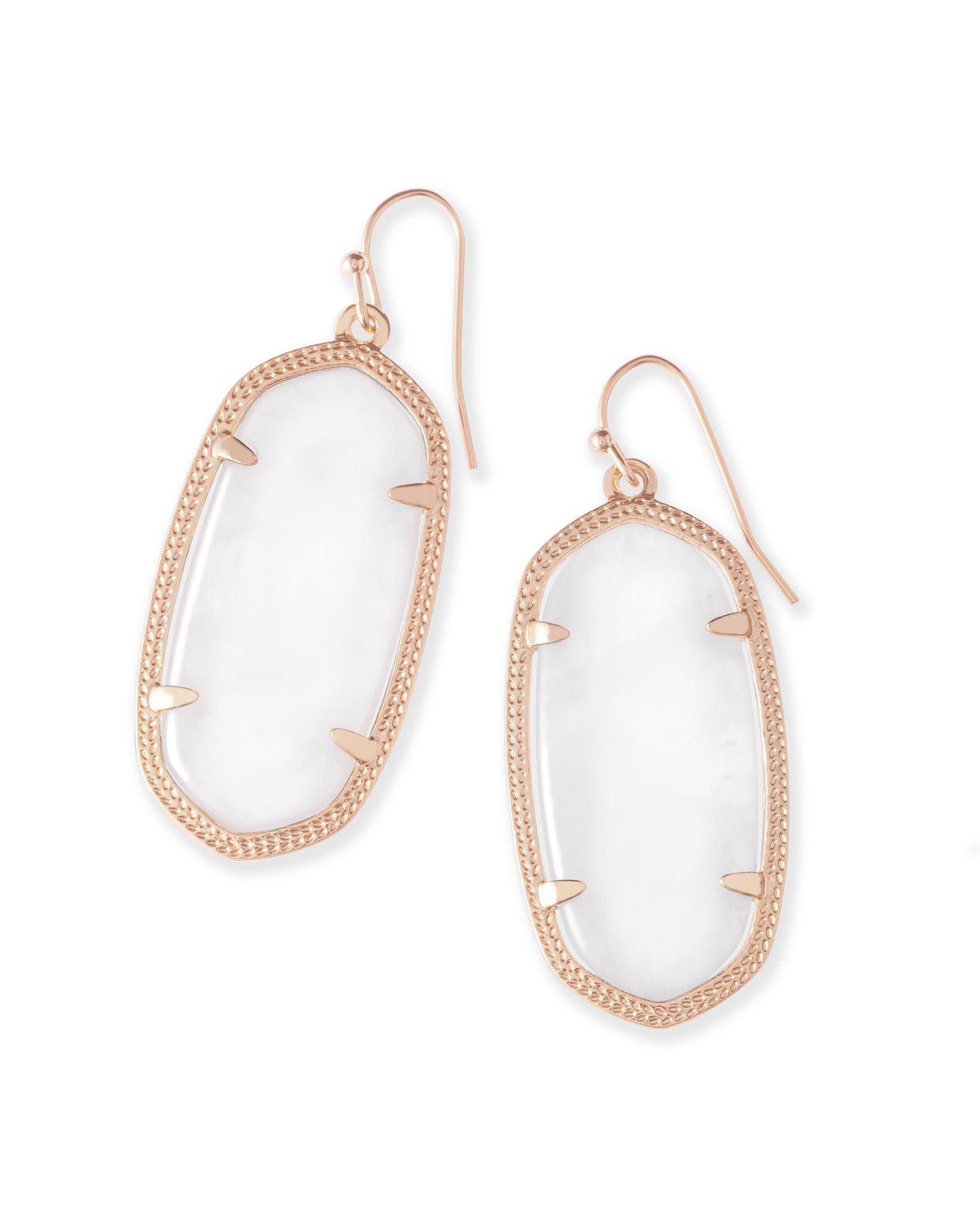 St. Louis Gold Crystal Modern Abstract Pearl Drop Earrings - Ivory & Co