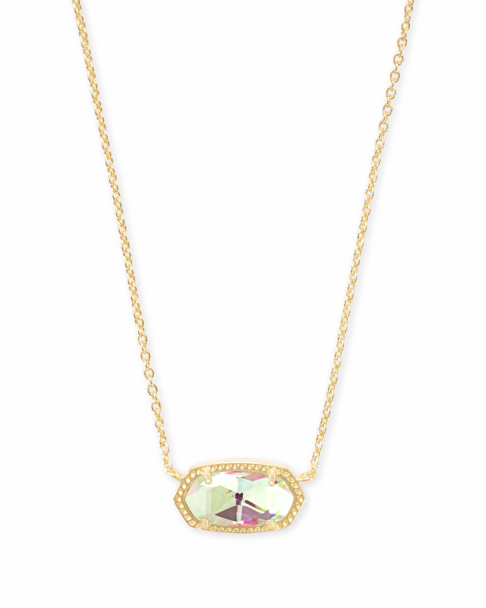 Kendra Scott Jae Star Pendant Necklace In White Crystal – MARY & MAK