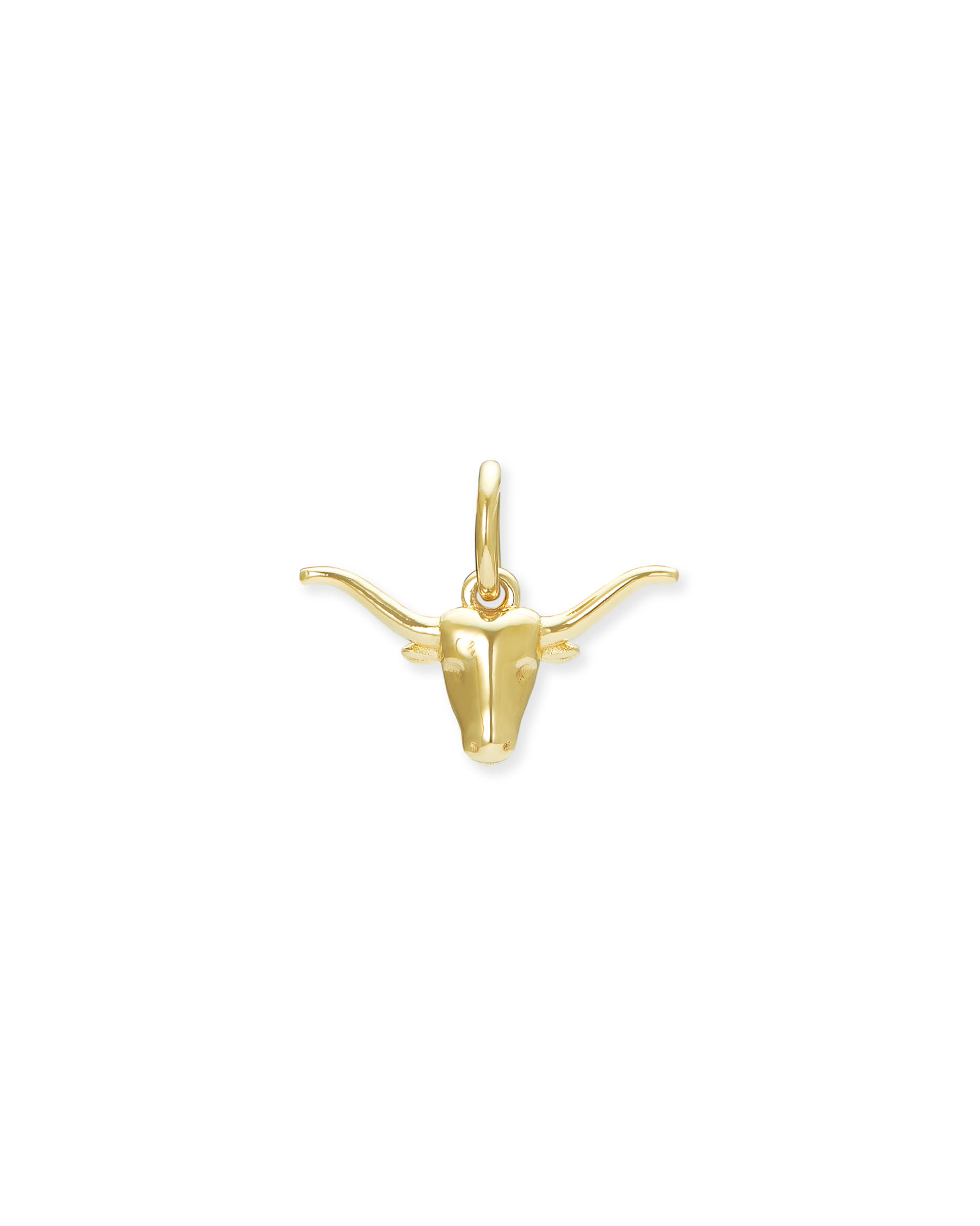 Kendra Scott Longhorn Charm in 18k Gold Vermeil | Sterling Silver