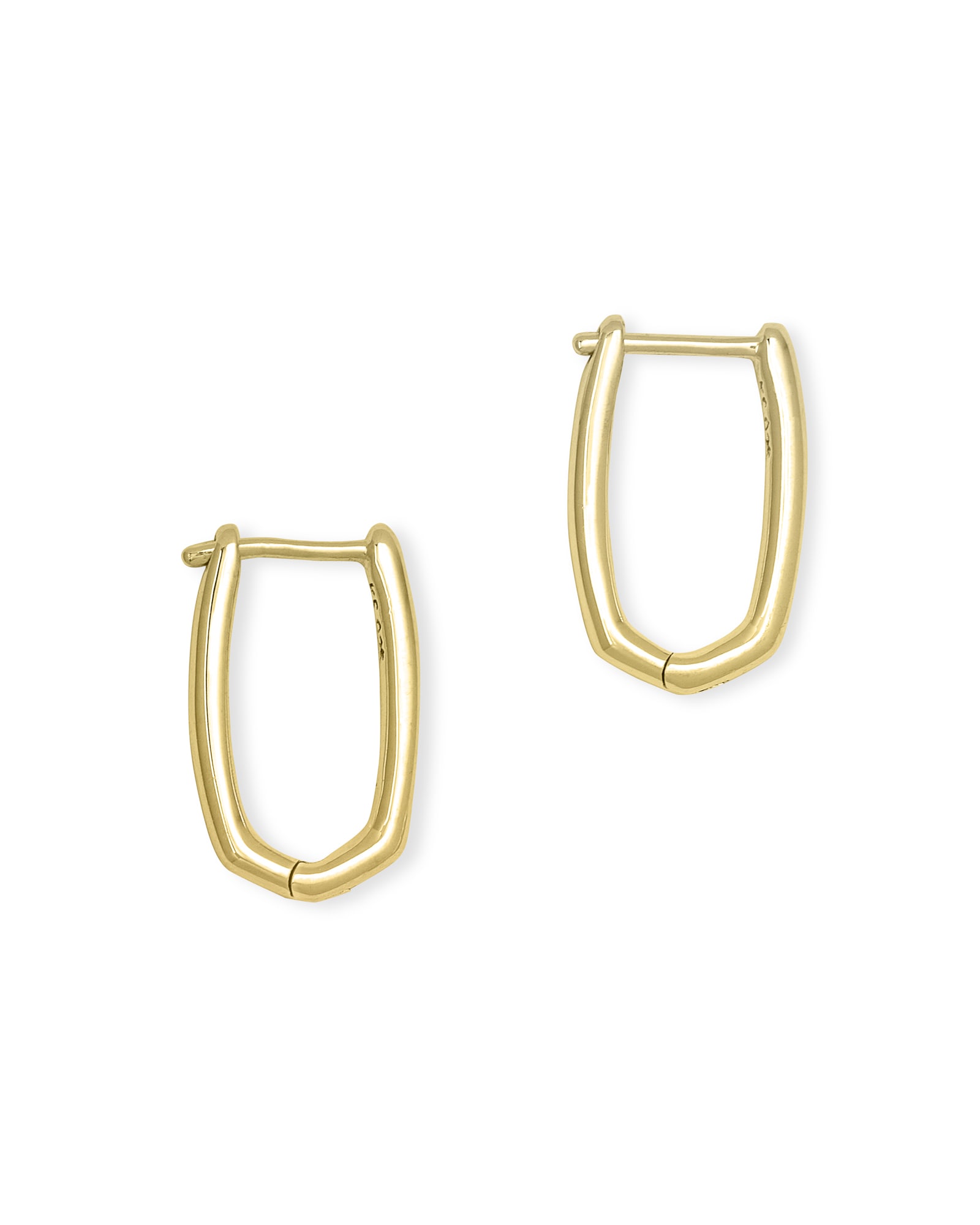 Photos - Earrings KENDRA SCOTT Ellen Huggie  in 18k Gold Vermeil | Metal 