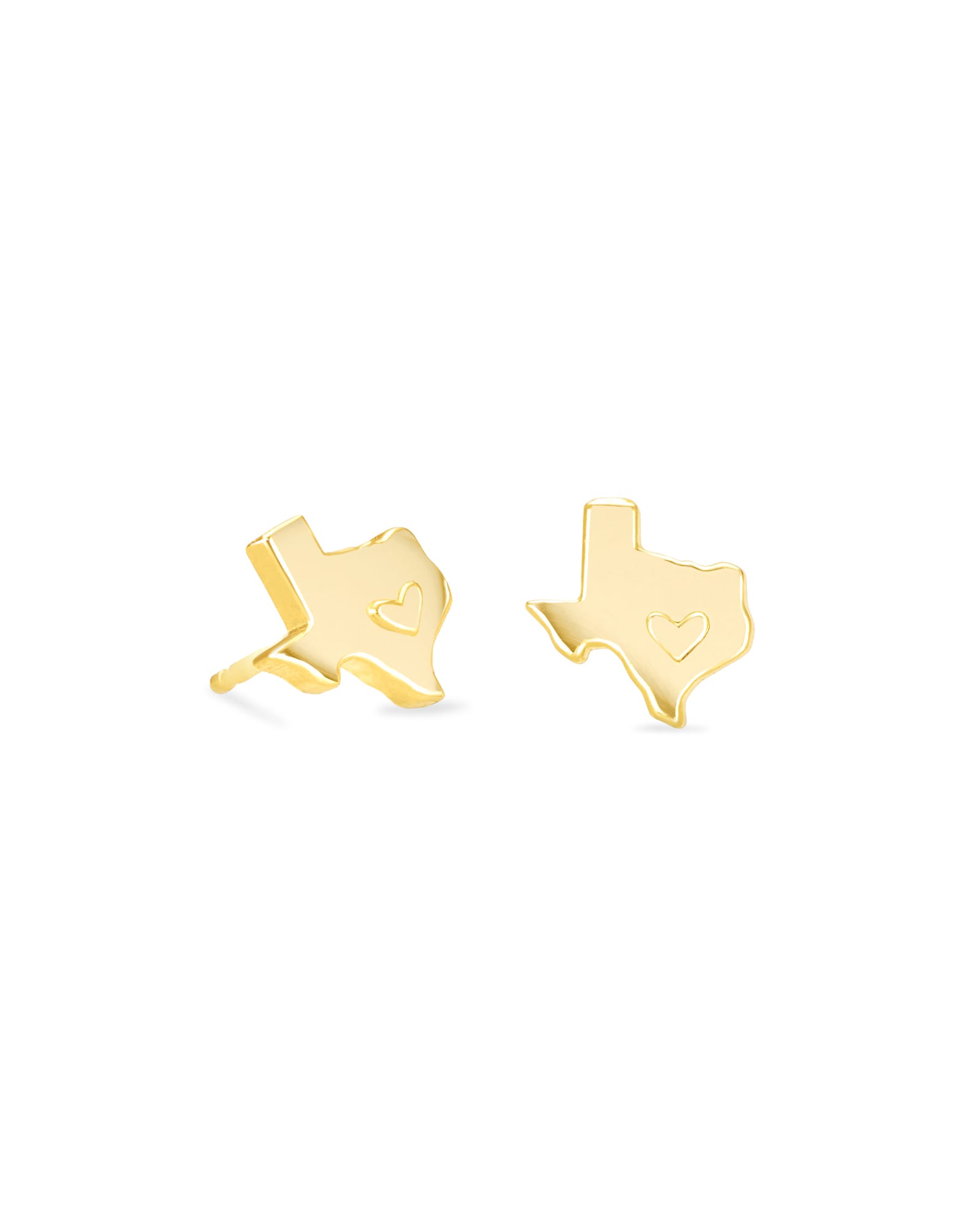 Kendra Scott Texas Stud Earrings in 18k Gold Vermeil | Metal