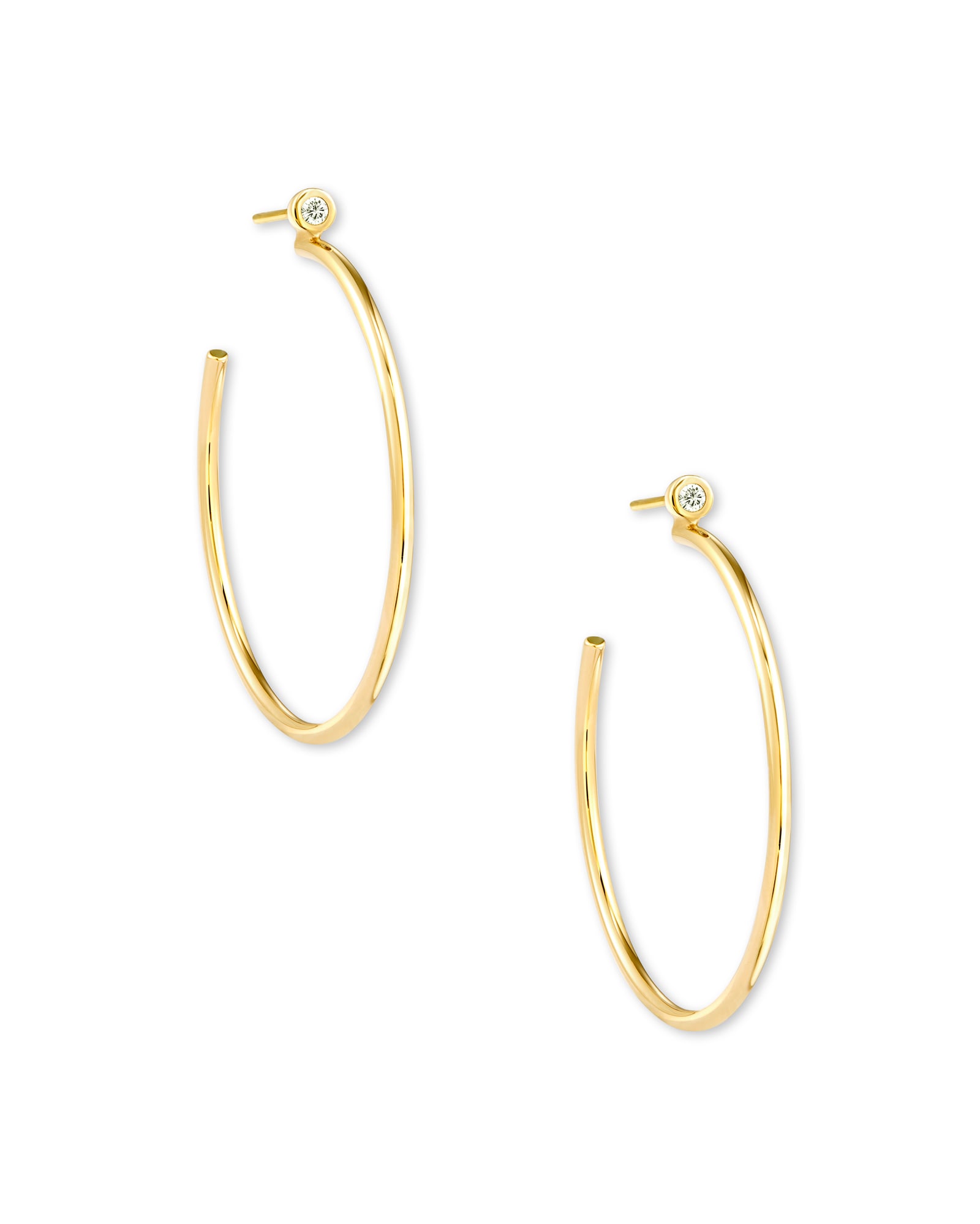 Gold Contemporary Earrings