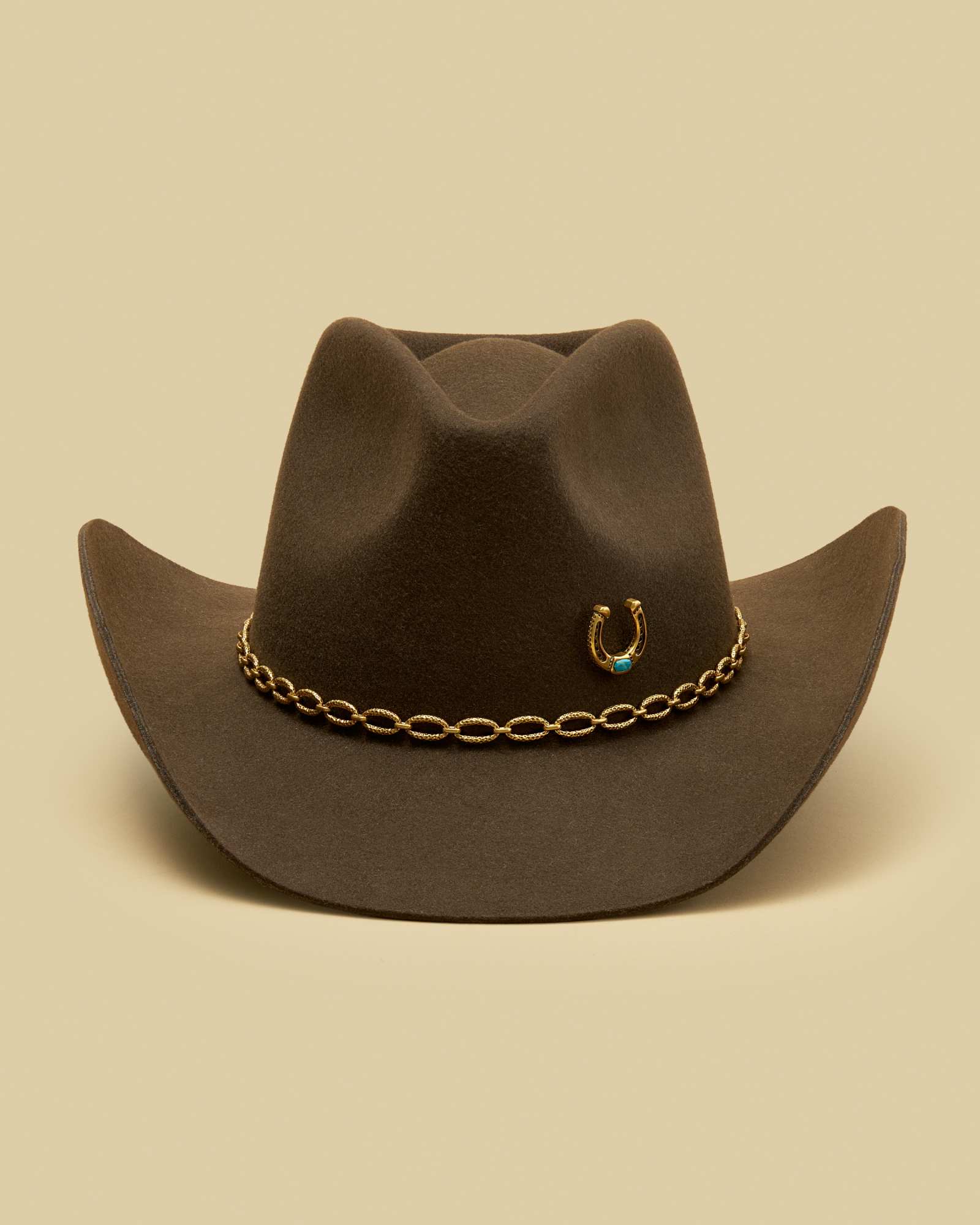 Kendra Scott Noble Cowgirl Pinch Crown Hat Set