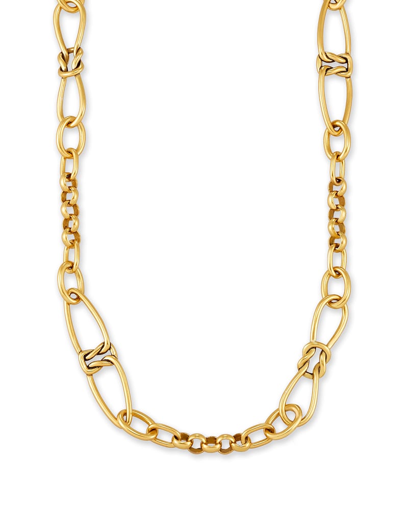 Fallyn L Strand Necklace In Vintage Gold | Kendra Scott