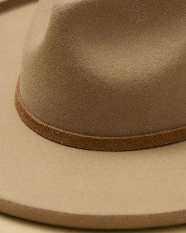 Suede Tie Hat Band