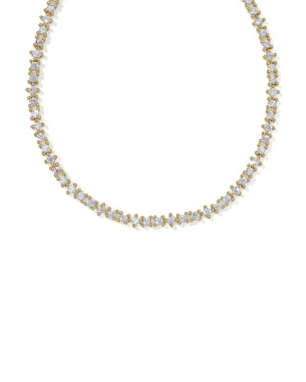Fate Gold Tennis Necklace
