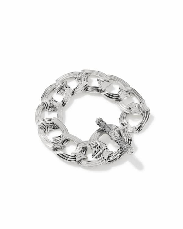 Nova Silver Link and Chain Bracelet