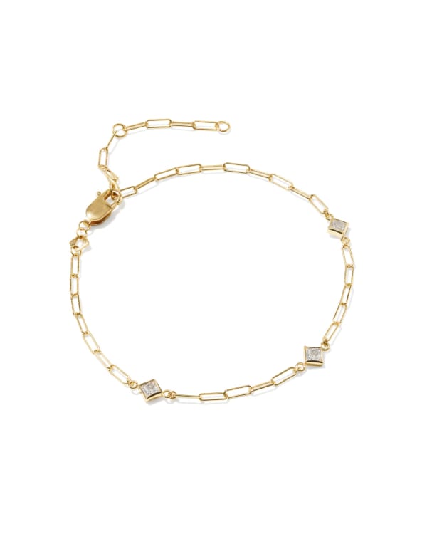 Mikah 14k Gold-Filled Paperclip Bracelet
