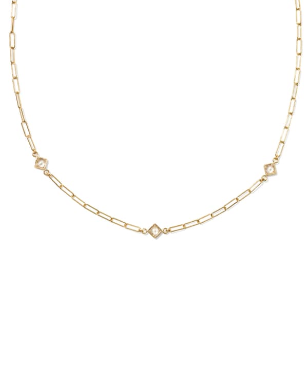Mikah 14k Gold-Filled Paperclip Necklace