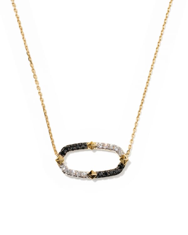 0.26 ct Astrid 14k Yellow Gold Short Pendant Necklace