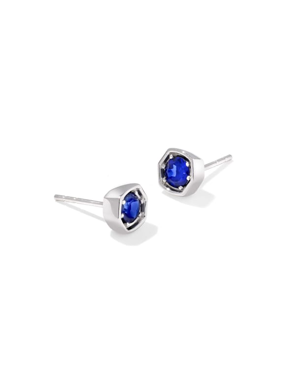 0.36 ct Lab Grown Gemstone 14k White Gold Davie Studs