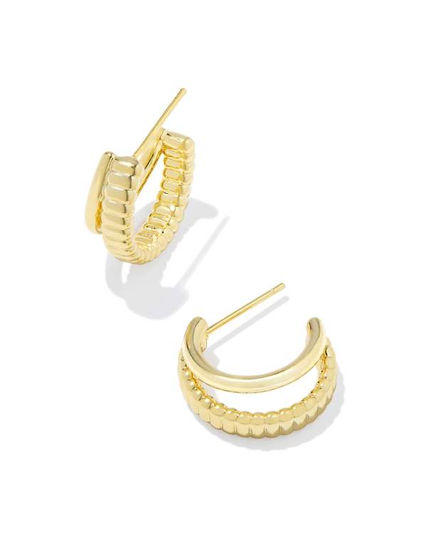 Layne Gold Huggie Earrings
