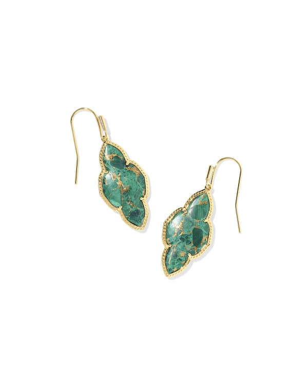 Abbie Gold Drop Earrings