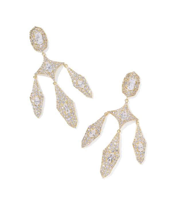 Bella Gold Statement Earrings