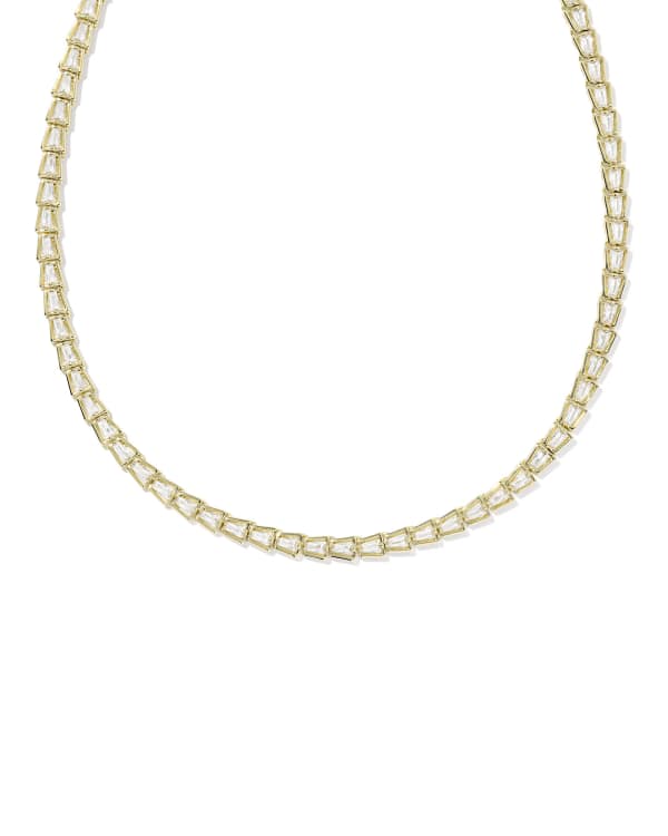 Bella Gold Tennis Necklace