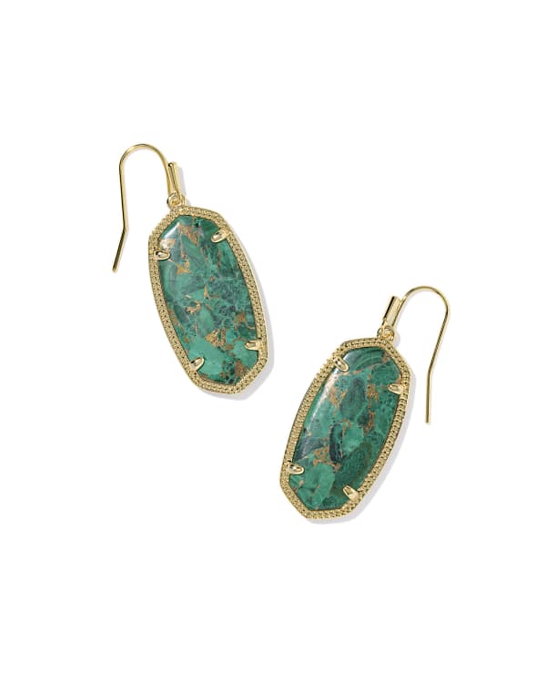 Elle Gold Drop Earrings