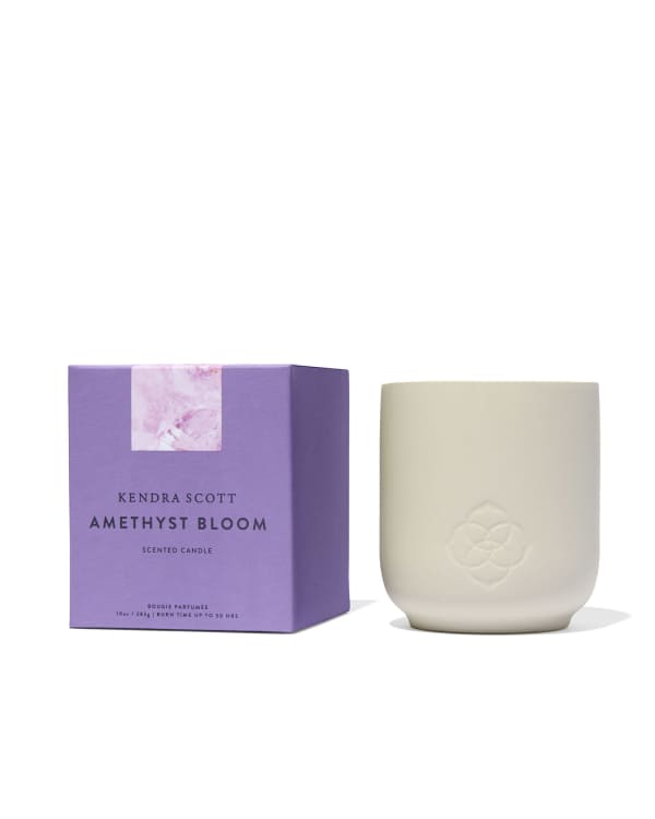 Amethyst Bloom Tumbler Candle