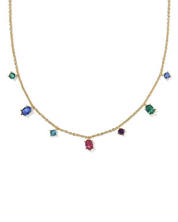 Cailin Gold Delicate Strand Necklace 