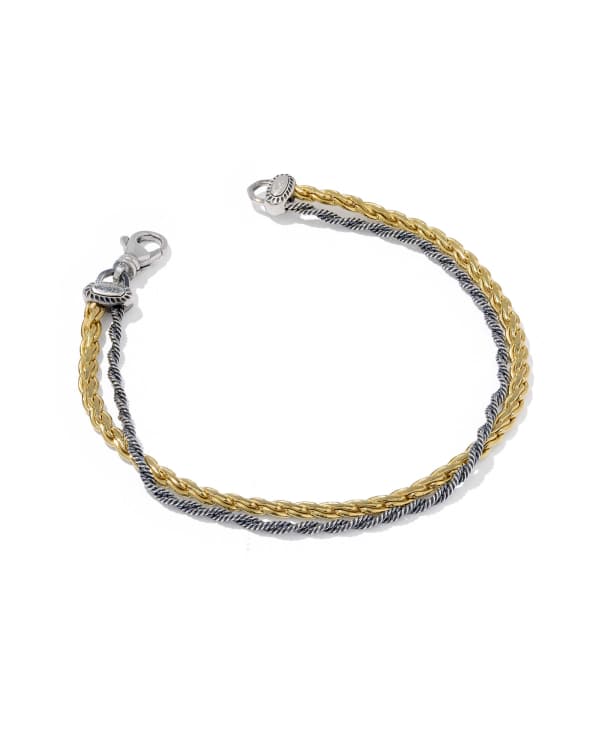 Weston Mixed Metal Chain Bracelet 