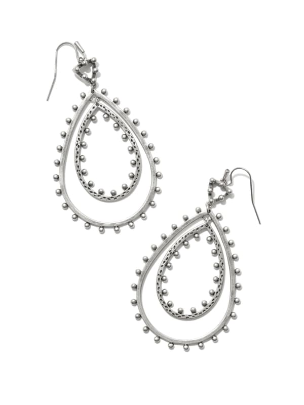 Rumer Earring in Vintage Silver
