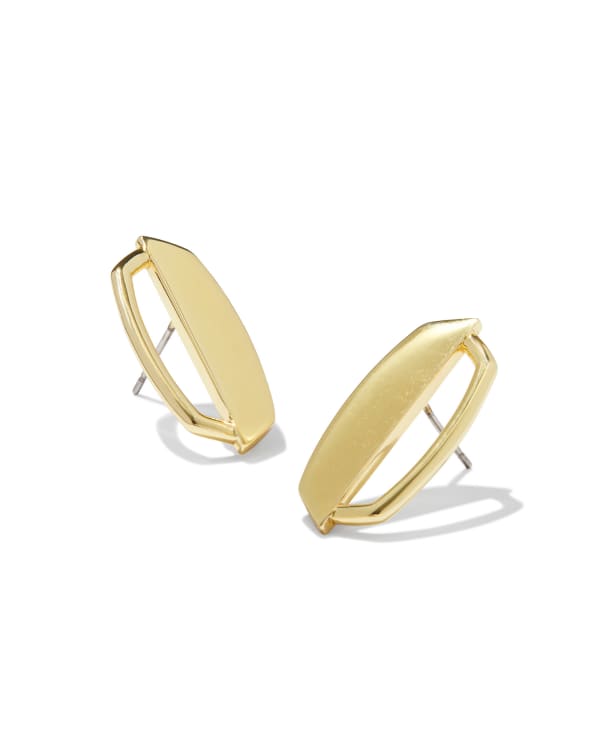 Kendra Scott Murphy Stud Earrings Gold 2