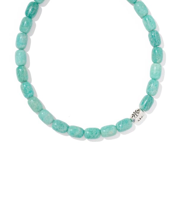 Beaded Vintage Silver Statement Collar Necklace