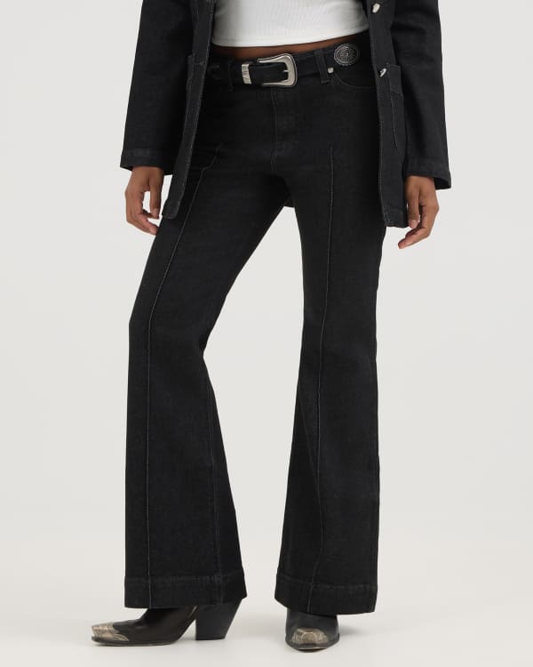 Wrangler® x Yellow Rose by Kendra Scott High Rise Trouser