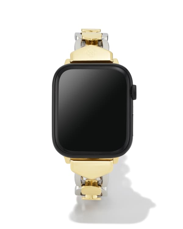 Davis Watch Band in Two Tone Stainless Steel