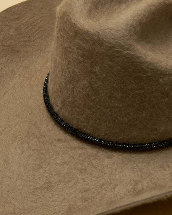 Crystal Vintage Gold Hat Band