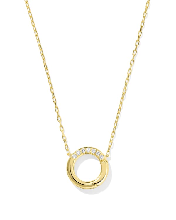 Brittany 18k Gold Vermeil Pendant Necklace